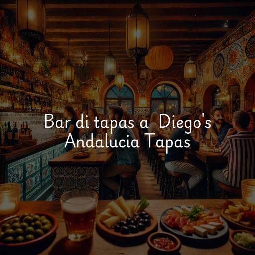 Bar di tapas a Diego's Andalucia Tapas