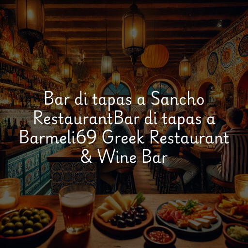 Bar di tapas a