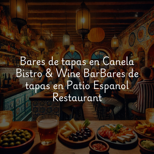 Bares de tapas en