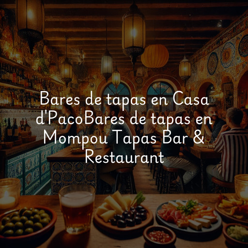 Bares de tapas en