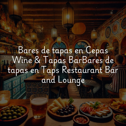 Bares de tapas en