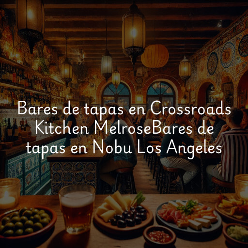 Bares de tapas en