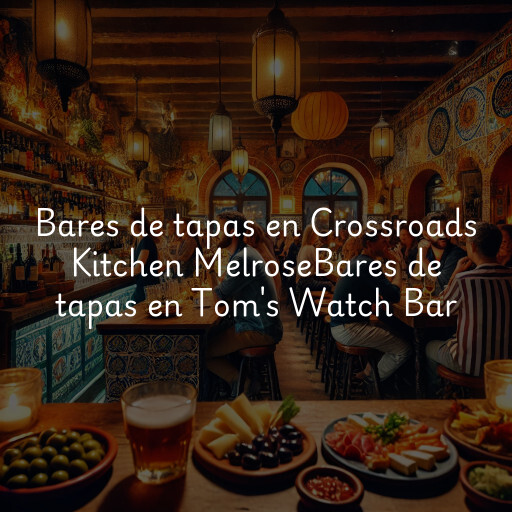 Bares de tapas en