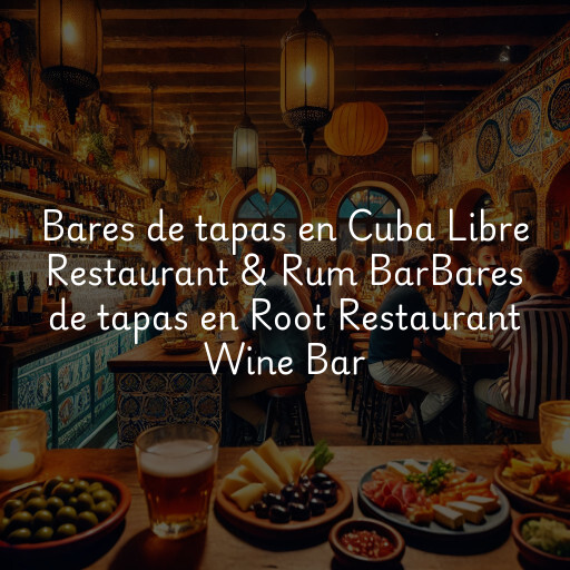 Bares de tapas en