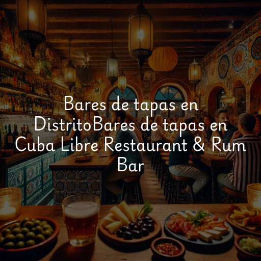 Bares de tapas en