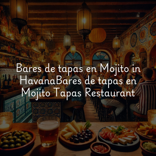 Bares de tapas en