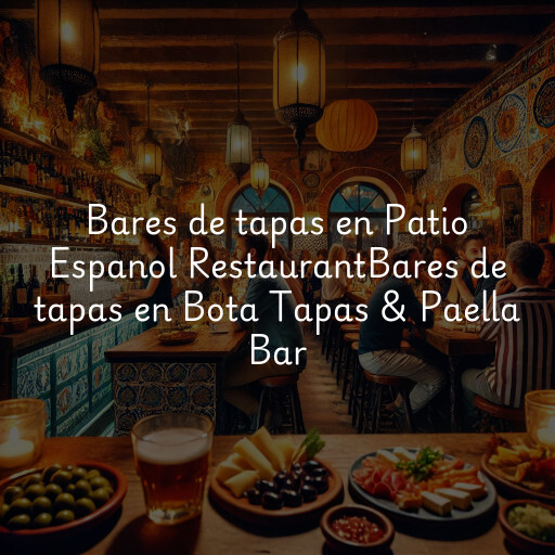 Bares de tapas en