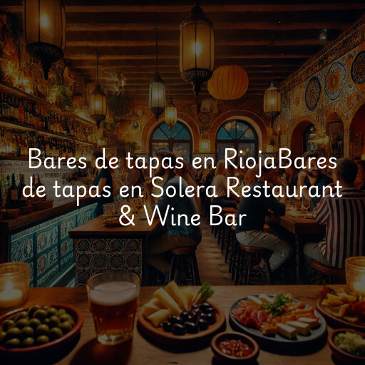 Bares de tapas en