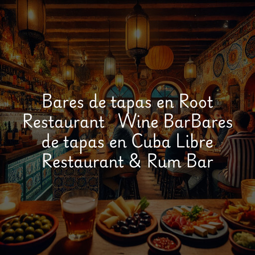 Bares de tapas en