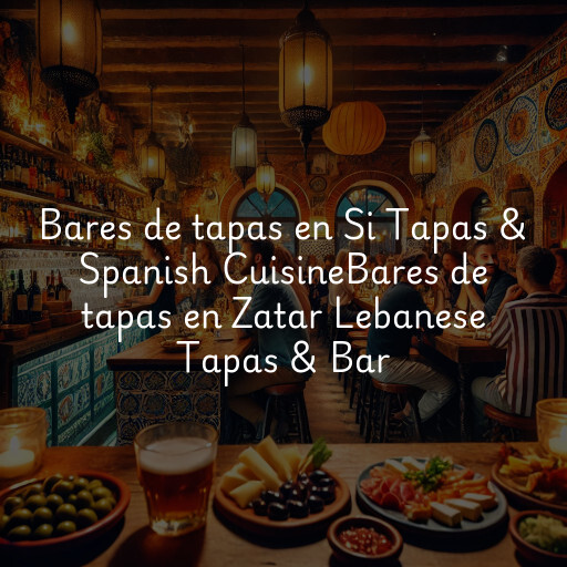 Bares de tapas en