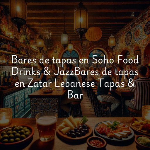 Bares de tapas en