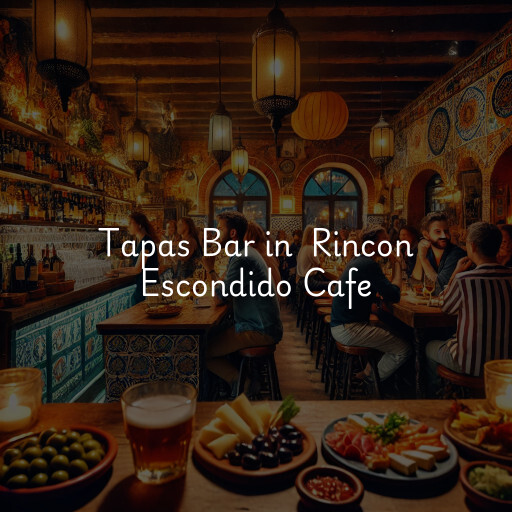 Tapas Bar at  Rincon Escondido Cafe