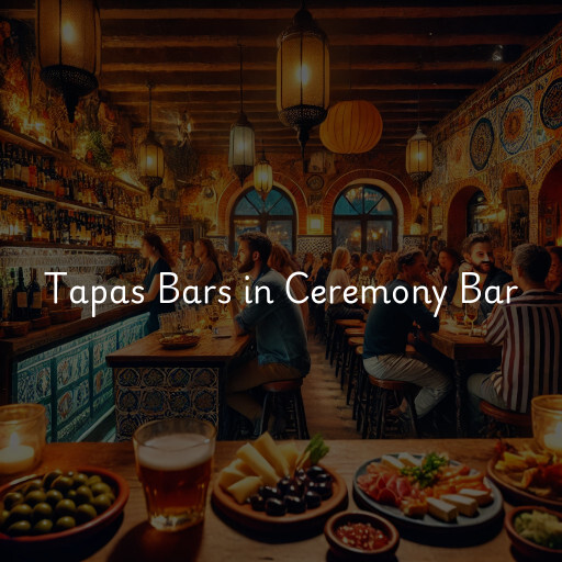 Tapas Bars Ceremony Bar