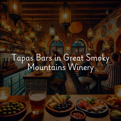 Tapas Bars Great Smoky Mountains Winery