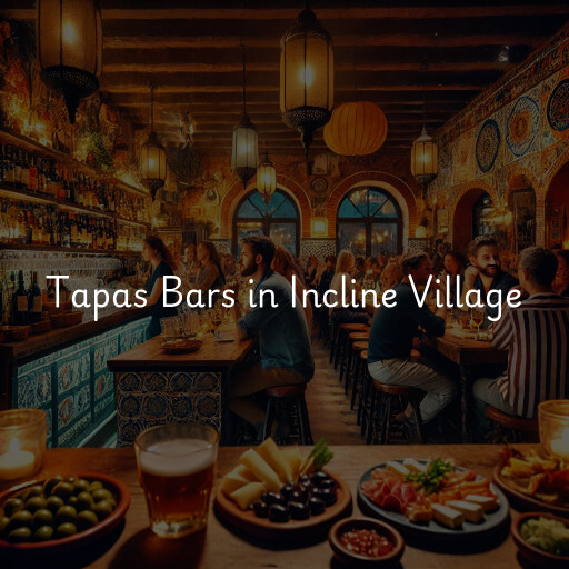 Find tapas bars in Incline Village