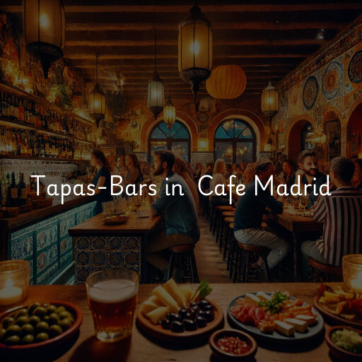 Tapas-Bars in Cafe Madrid